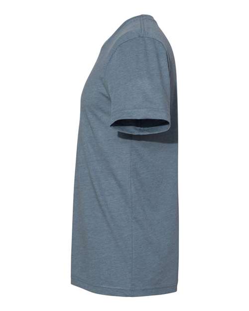 BELLA + CANVAS 3301 Heather Slate — direct side