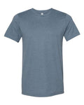 BELLA + CANVAS 3301 Heather Slate — front