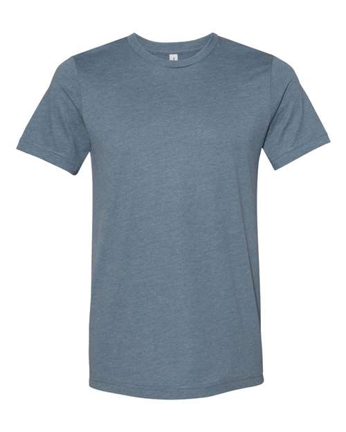 BELLA + CANVAS 3301 Heather Slate — front