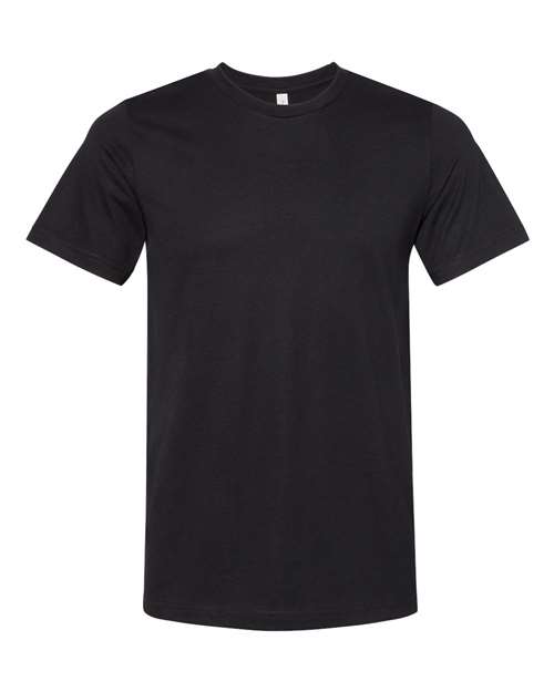 BELLA + CANVAS 3301 Solid Black Blend — front
