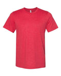 BELLA + CANVAS 3301 Heather Red — front