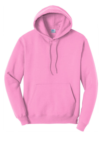 Unisex Core Fleece Pullover Hoodie - Candy Pink
