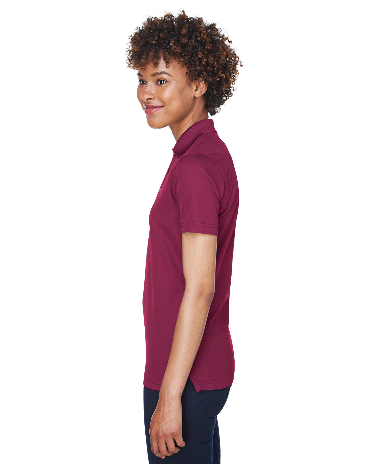 Women's Cool & Dry Mesh Piqué Polo - Maroon