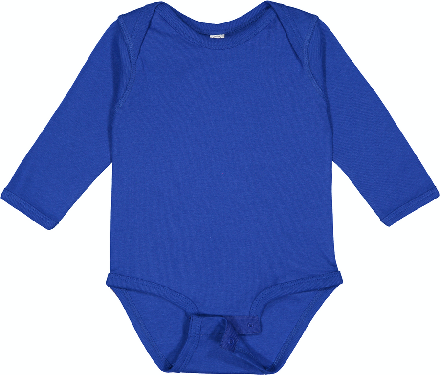 Infant Long-Sleeve Bodysuit - Royal
