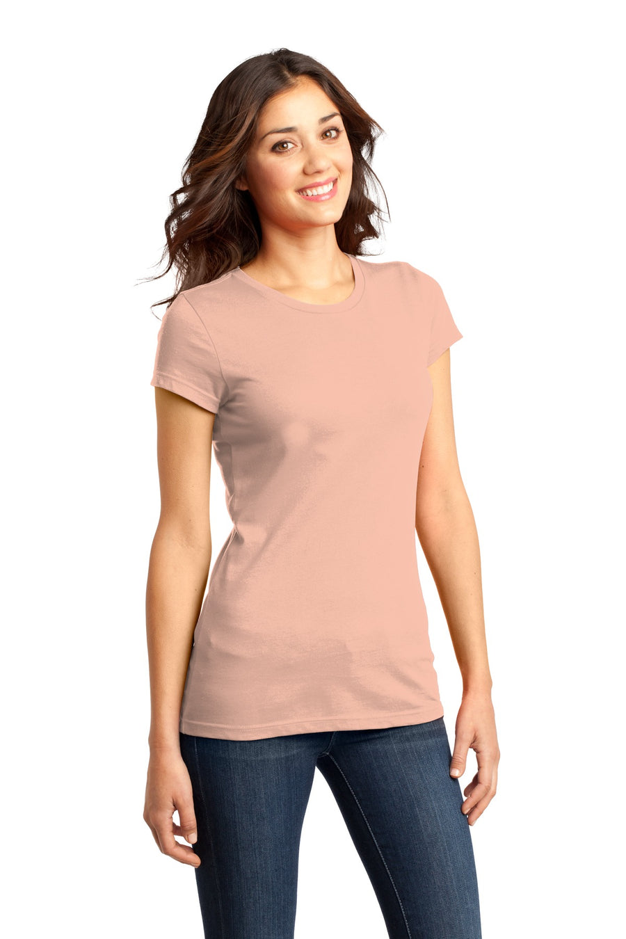 Women's Fitted Very Important Tee - Dusty Peach