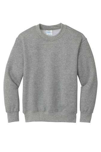 Youth Core Fleece Crewneck Sweatshirt - Athletic Heather