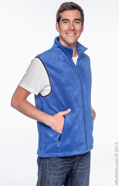 Unisex Fleece Vest - True Royal