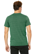 Unisex Heather CVC T-Shirt - Heather Grass Green
