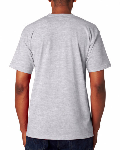 Unisex 100% Cotton Pocket T-Shirt - Ash