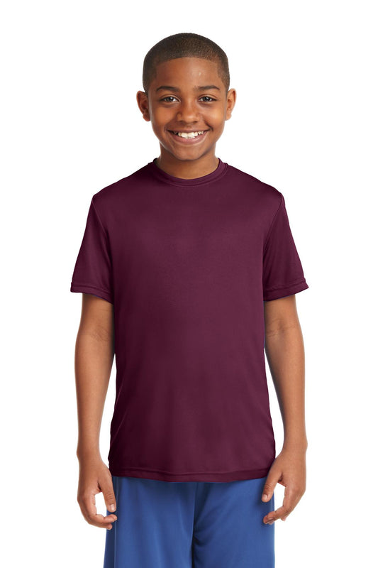 Youth PosiCharge Competitor Tee - Maroon