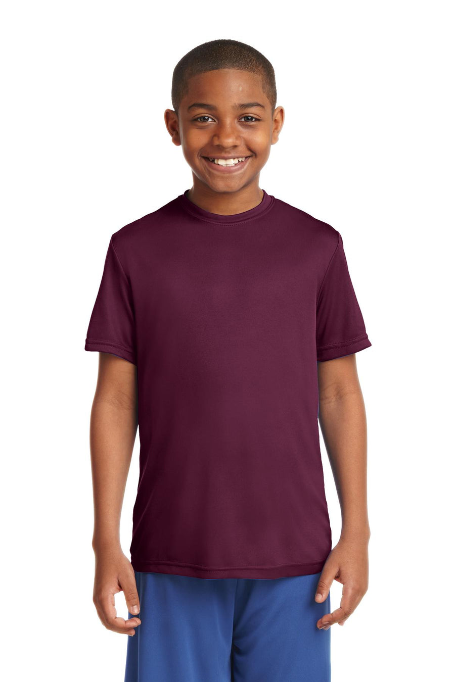 Youth PosiCharge Competitor Tee - Maroon