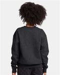 Hanes P360 Charcoal Heather — on model back