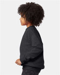 Hanes P360 Charcoal Heather — on model side