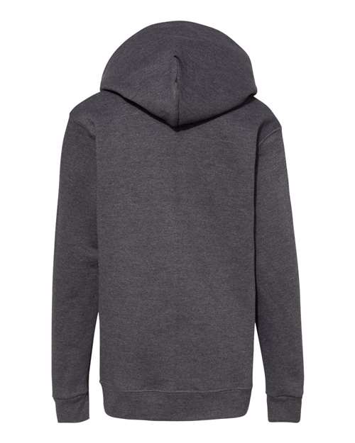 Hanes P473 Charcoal Heather — back