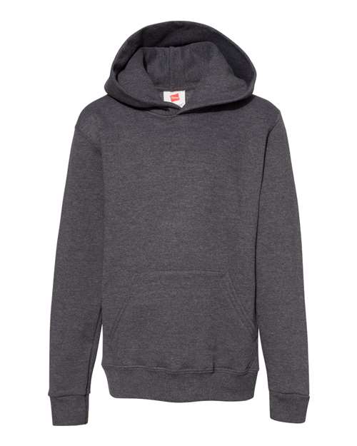 Hanes P473 Charcoal Heather — front