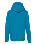 Hanes P473 Teal — back