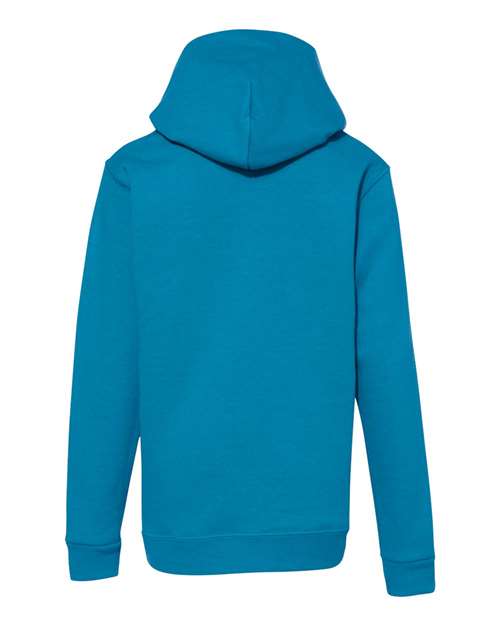 Hanes P473 Teal — back