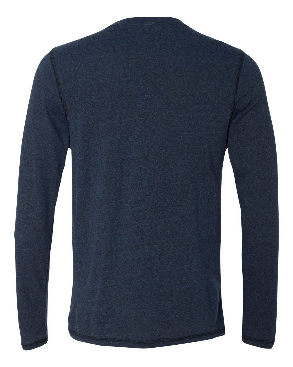 Long Sleeve Triblend T-Shirt - Navy Heather Triblend