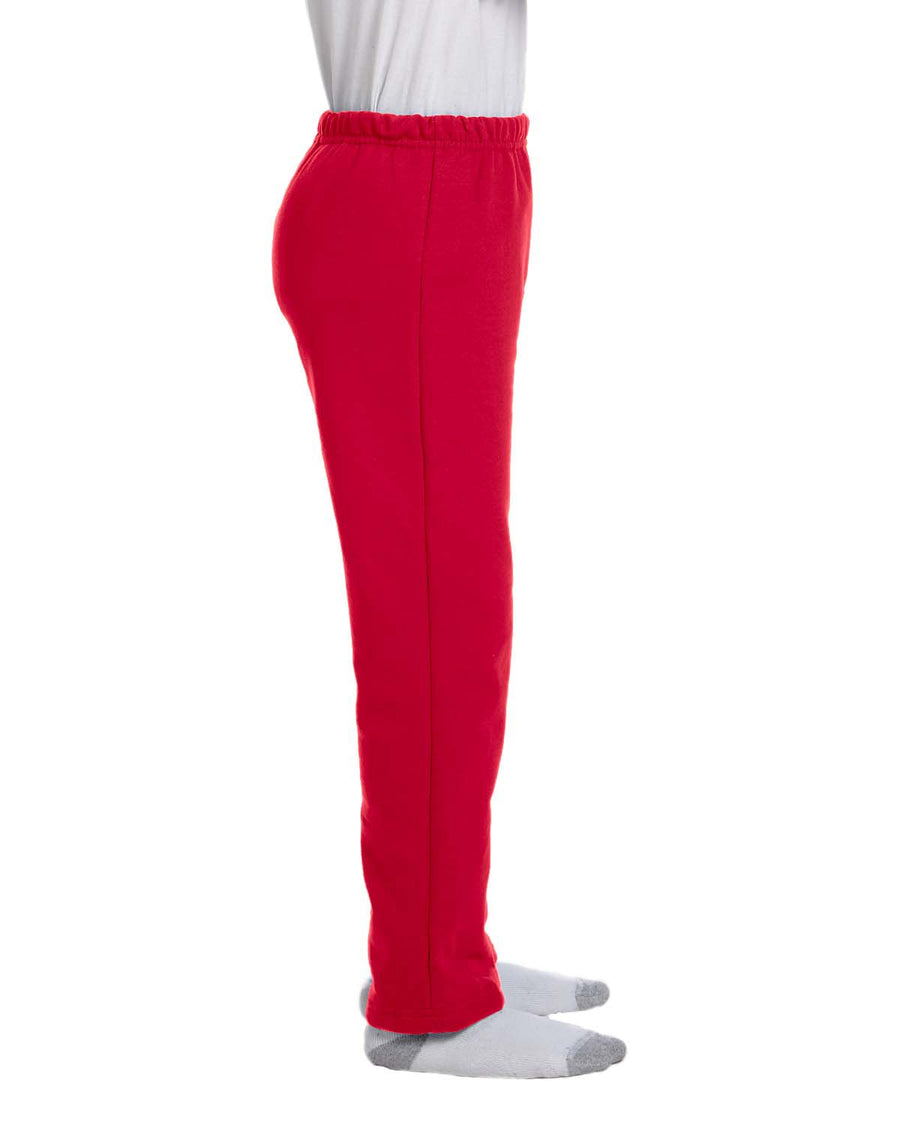 Youth Heavy Blend™ 50/50 Open-Bottom Sweatpants - Red