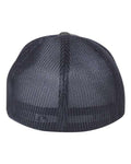 Flexfit 6511 Charcoal/ Navy — back
