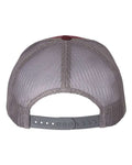 YP Classics 6606 Maroon/ Grey — back