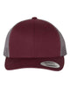 Maroon / Gray