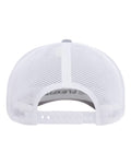 Flexfit 110M Melange Silver/ White — back