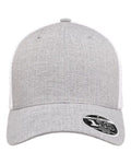 Flexfit 110M Melange Silver/ White — front
