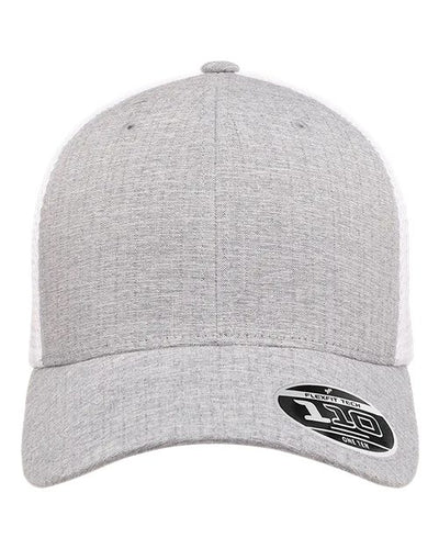 Flexfit 110M Melange Silver/ White — front