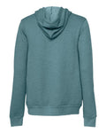 BELLA + CANVAS 3719 Heather Deep Teal — back