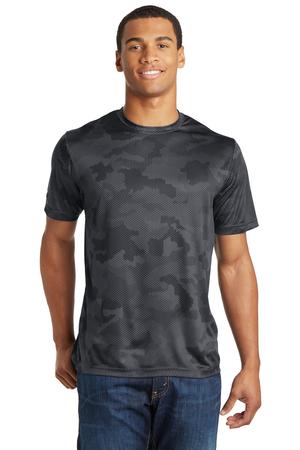 Unisex CamoHex Tee - Iron Gray