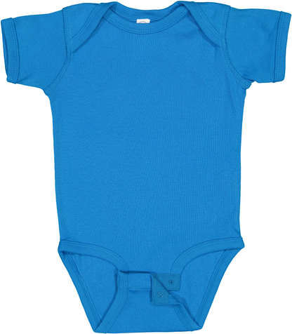 Infant Baby Rib Bodysuit - Cobalt