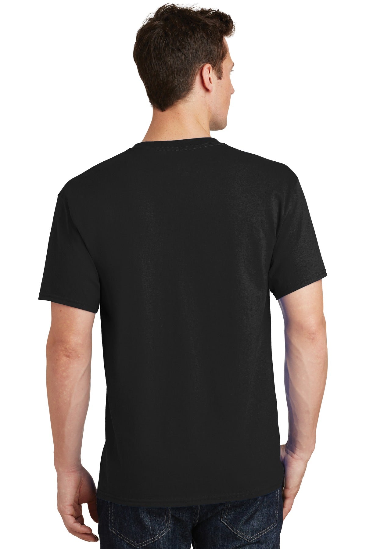 Unisex Core Cotton Tee - Jet Black