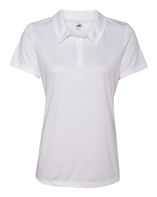 Women's Performance 3-Button Sport Shirt - White