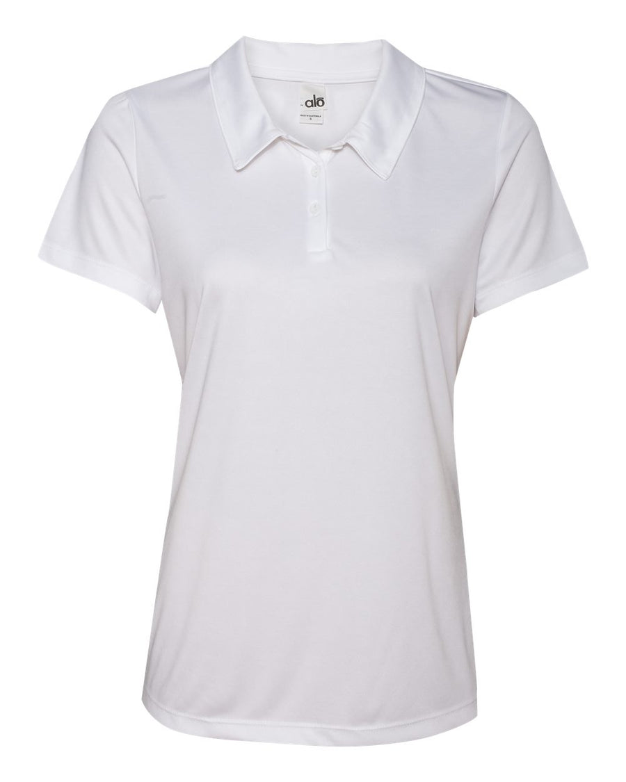 Women's Performance 3-Button Sport Shirt - White