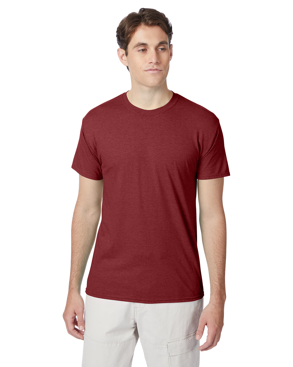 Perfect-T Triblend Short Sleeve Tee - Athletic Cardinal Hthr