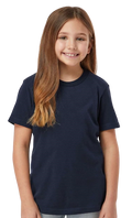 Youth Fine Jersey T-Shirt - Navy