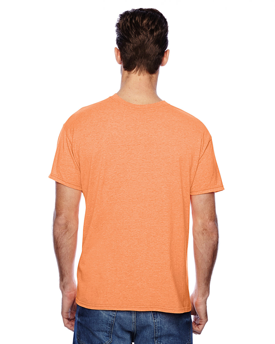 Unisex CVC X-Temp® Performance T-Shirt - Neon Orange Heather