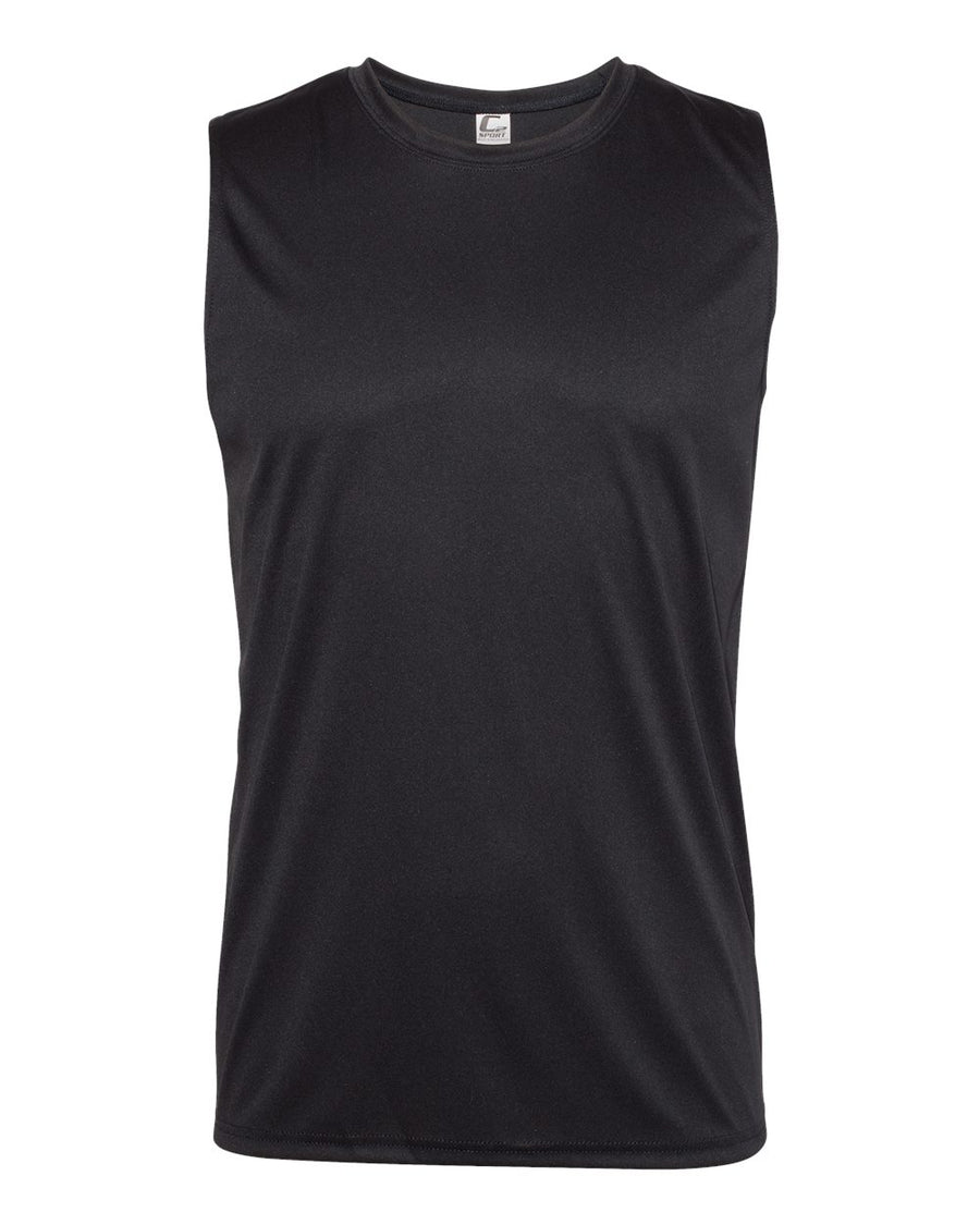Sleeveless T-Shirt - Black
