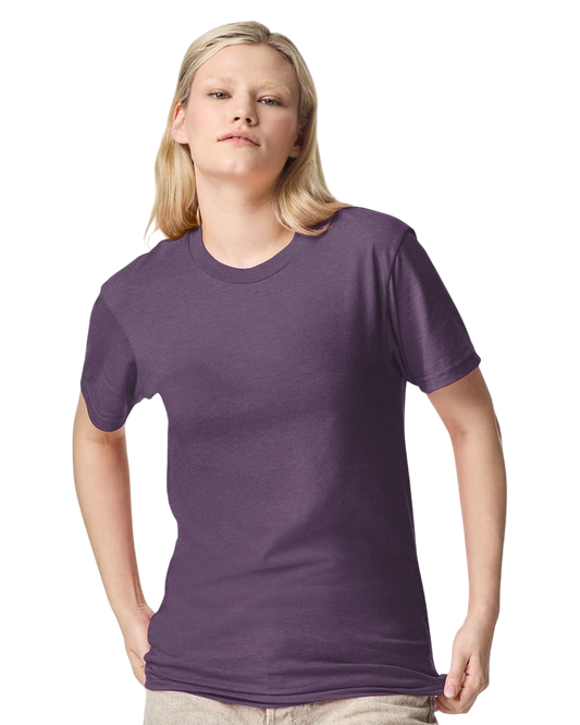 Unisex CVC T-Shirt - Heather Grape