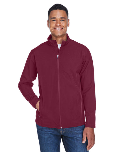 Men's Leader Soft Shell Jacket - Sport Maroon