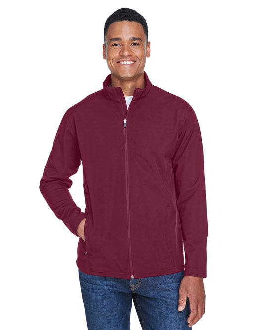 Men's Leader Soft Shell Jacket - Sport Maroon