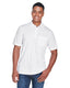 Core365 88181P - Men's Origin Performance Piqué Polo with Pocket - White 701