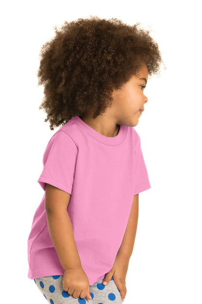 Toddler Core Cotton Tee - Candy Pink