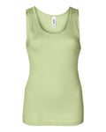 Women's Baby Rib Tank - Lime