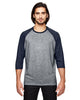 Heather Gray / Heather Navy