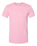 BELLA + CANVAS 3001CVC Heather Bubble Gum — front