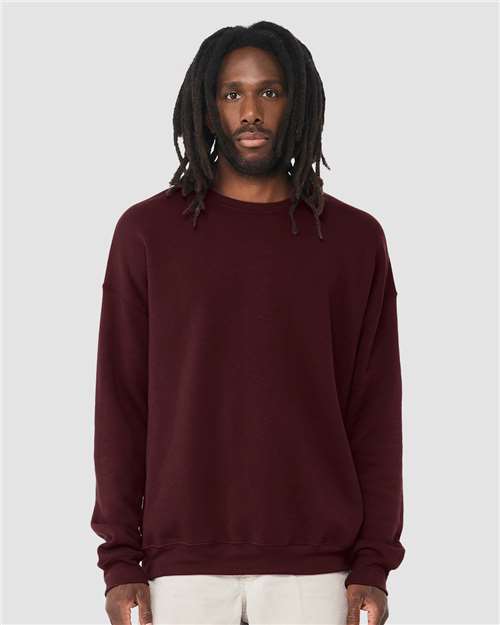 BELLA + CANVAS 3945 Maroon — on model front