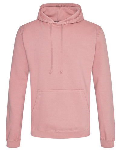 Unisex 80/20 Midweight College Hoodie - Dusty Pink
