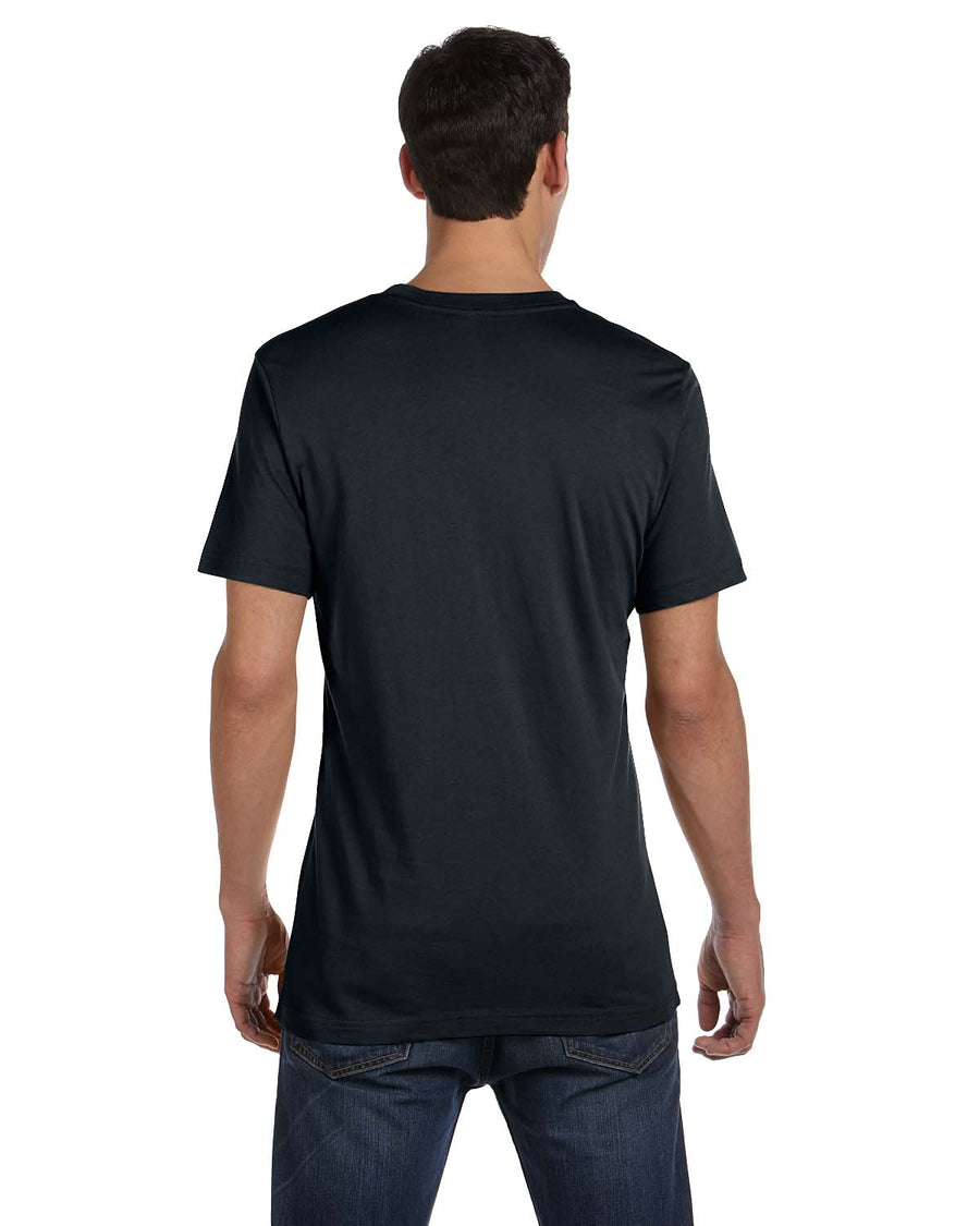 Unisex Heather CVC T-Shirt - Solid Black Blend